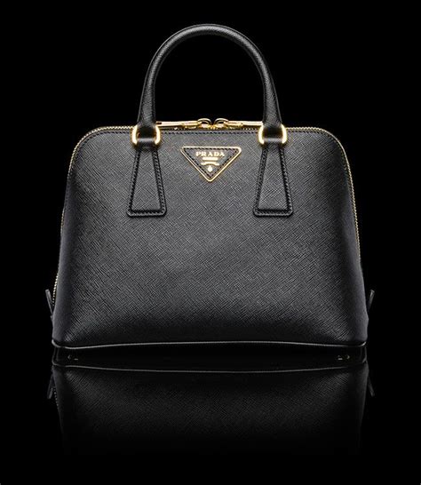 prada belle studded leather black gold|prada handbags.